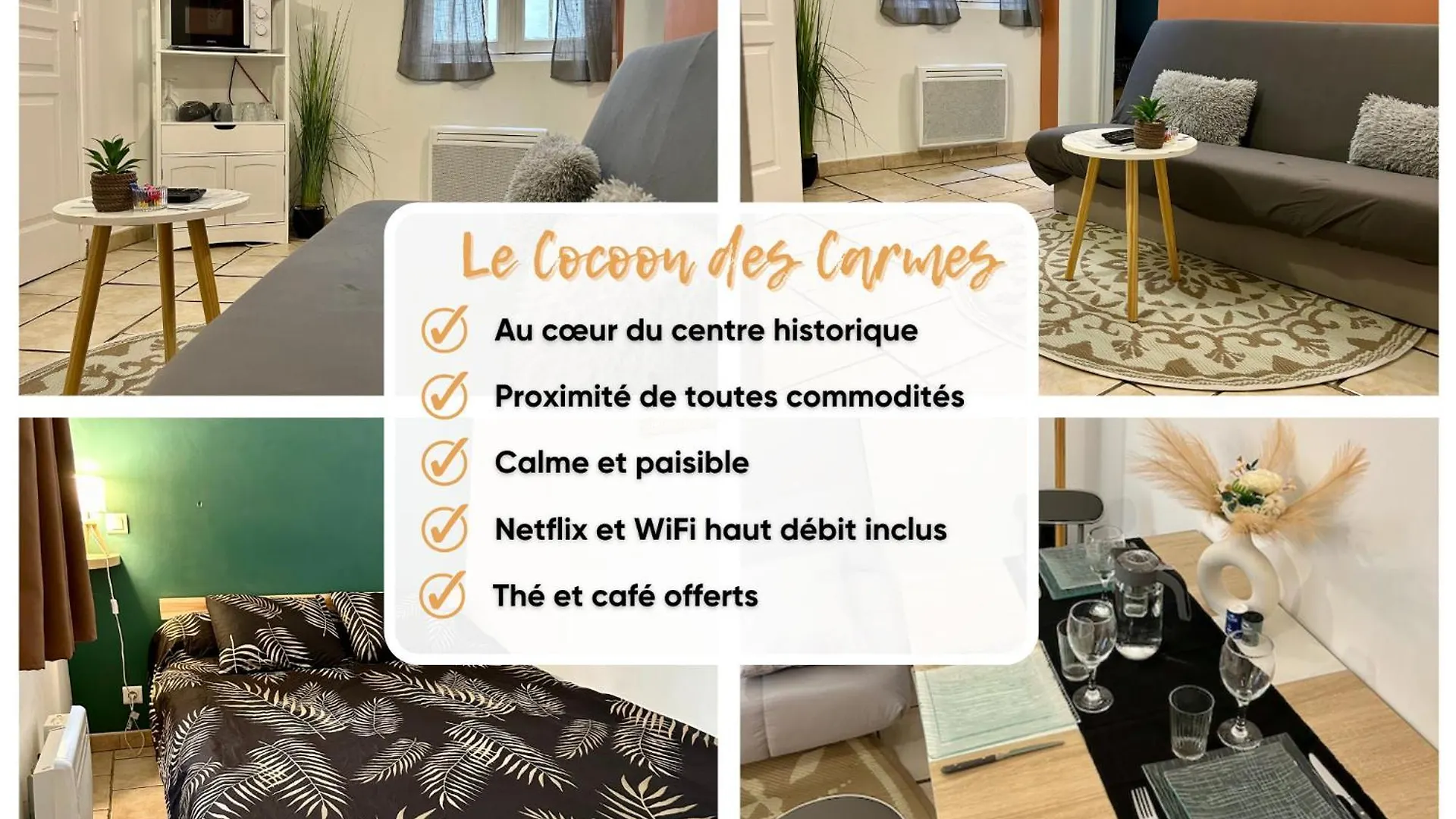 Le Cocon Des Carmes - Hypercentre Apartment Avignon
